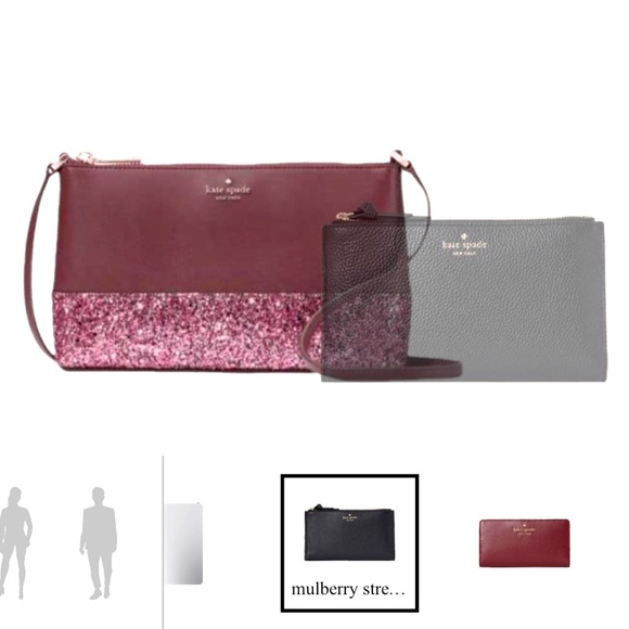 - Kate Spade Glitter crossbody *nwt - Picture 7 of 7